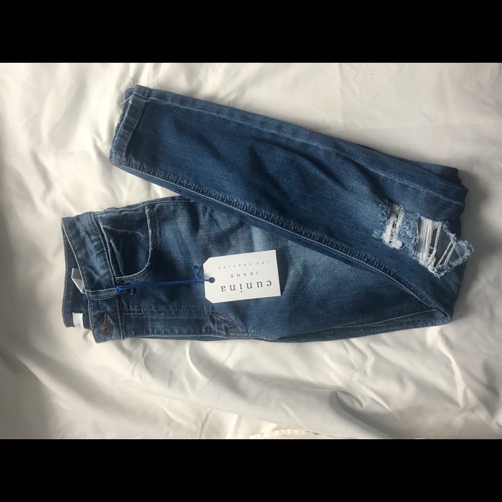 OOTDfash high waisted jeans NWT